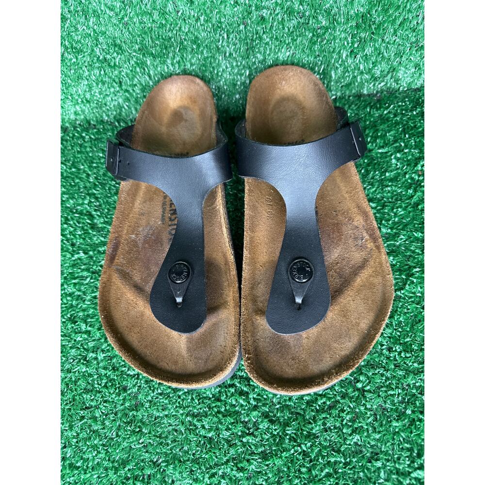 Birkenstock Gizeh Birko Flor Sandals US Men 4 Women 6 EUR 37 Hippie Casual Beach - Picture 2 of 8